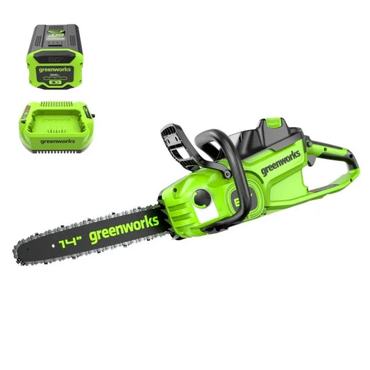 60V 14” 1.2kW Chainsaw with 2.5 Ah Battery & 3 Amp Charger 2028702