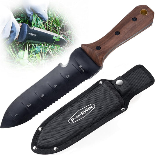 Hori Garden Knife, Garden Tools with Sheath for Weeding
